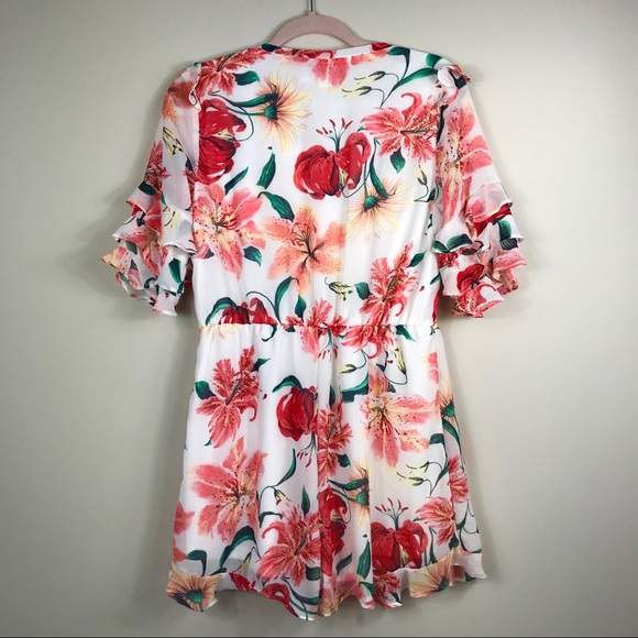 Floral Romper - Picture 3 of 8